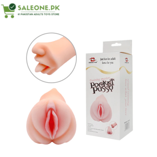 2 In1 Mouth and Clitoris Pocket Pussy