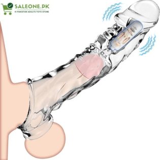 3.6 Inch Clear Reusable Penis Sleeve | KVEVU