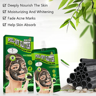 AICHUN BEAUTY Bamboo Charcoal Aloe Vera Glitter Mask In Pakistan
