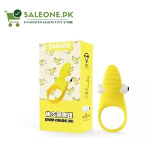 Banana Vibrating Cock Ring